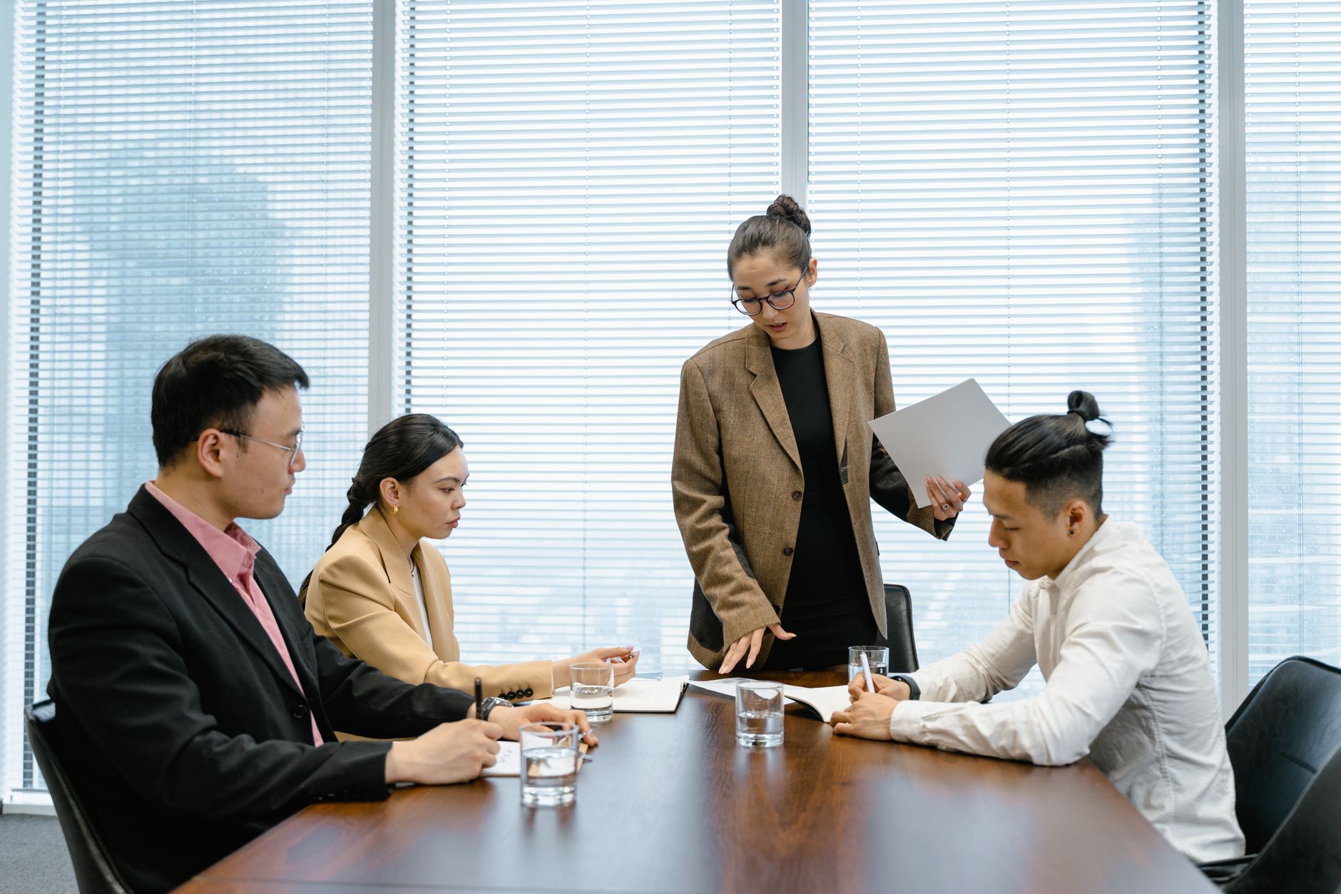 Corporate consulting session